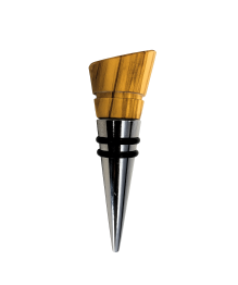 seleXions®: Flaschenverschluss schräg, Olivenholz