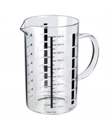 Küchenprofi: Messbecher, Glas, 1L