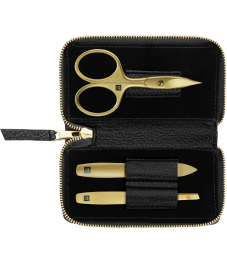 Zwilling: Premium Maniküre Pediküre Set 3-tlg., schwarz