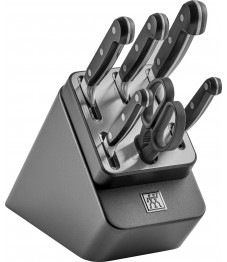 Zwilling: Professional S Selbstschärfender Messerblock, Anthrazit, 7-tlg.