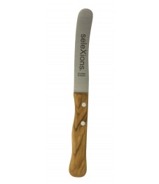 Selexions: Olivenholz "Buckelmesser" - Frühstücksmesser, 22cm