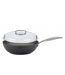 Spring: Meridian Intense Pro Wokpfanne mit Domo Glasdeckel, Ø28cm