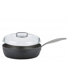 Spring: Meridian Intense Pro Bratpfanne XL mit Domo Glasdeckel, Ø28cm