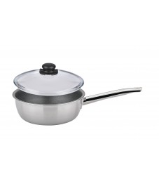 Spring: Vulcano Classic Sauteuse mit Vulcano Glasdeckel, Ø20cm