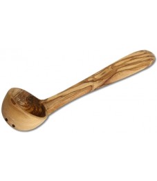 Olivenholz Olivenlöffel mit Bohrung 