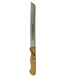 Selexions: Olivenholz Brotmesser, 32,5cm