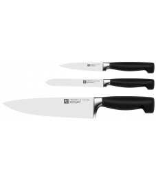 Zwilling: Vier Sterne Messerset, 3-tlg.