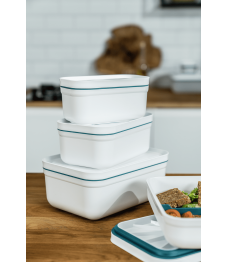 Zwilling: Fresh & Save Lunchbox Kunststoff Weiß-La Mer