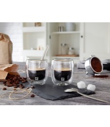Zwilling: Sorrento Doppelwandiges Glas Espresso 2er Set