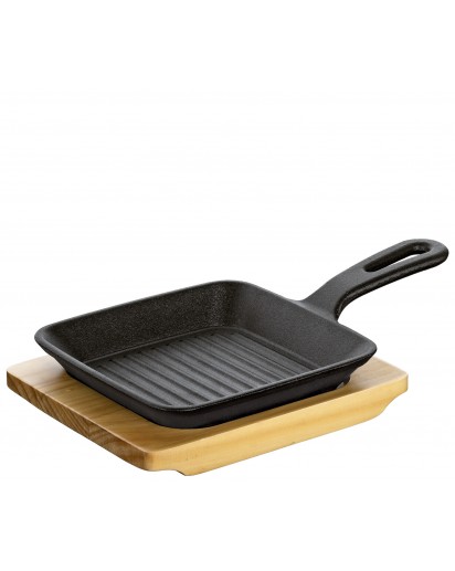 Küchenprofi 403051028 - Padella Kp403051028 in acciaio INOX 18/8