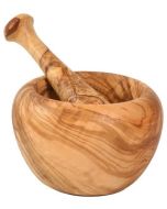 Olivenholz Mörser
