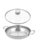 Demeyere Multifunction 7 Bratpfanne mit Zwilling Glasdeckel