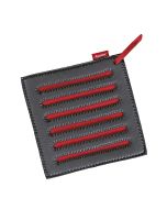 Spring Grips Untersetzer eckig, rot