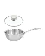 Demeyere Atlantis 7 Konische Sauteuse mit Zwilling Glasdeckel 