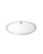 Flacher Glasdeckel, Ø16cm