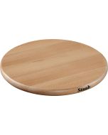 Staub Magnetischer Topfuntersetzer aus Buchenholz, rund