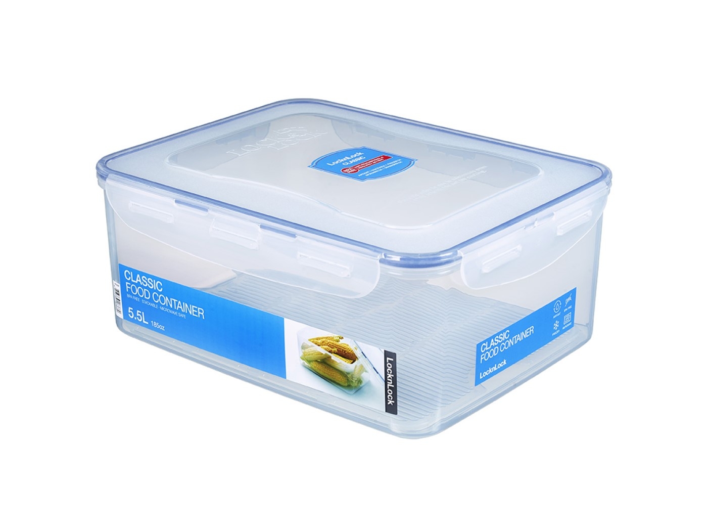  LocknLock Dose rechteckig 5,5 l mit Ablaufgitter (HPL836)
